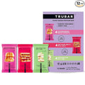 TRUBAR Vegan Protein Bar Variety Pack, Assorted Flavors, Donuts, PB & Jelly, Key Lime, Gluten Free, Vegan Protein Snacks, 12G Plant-Based Protein, High Fiber, Healthy Protein Bars, 12 CT
