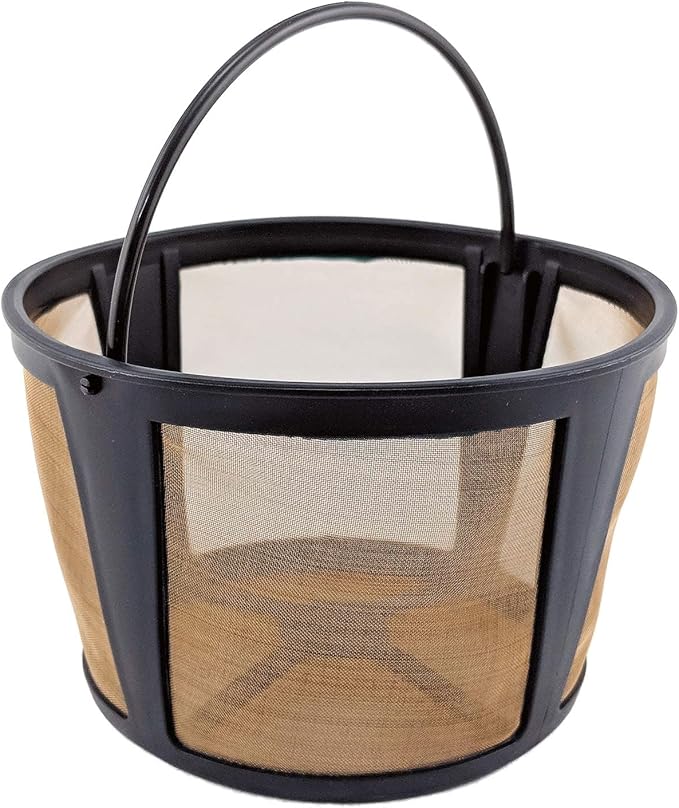 NRP Tall 14-cup Screen Basket Permanent Coffee Filter Replacement for KRUPS Coffeemaker EC422, 321-324 | Also fit other Drip Coffeemaker with Large Brew Section