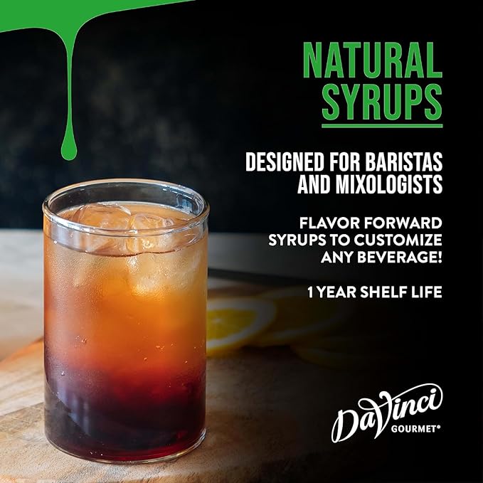 Bundle of DaVinci Gourmet Vanilla Cold Brew Stick Pack, Instant Coffee Powder, 6 Count (Pack of 1) + DaVinci Gourmet Lavender Syrup, 25.4 Fluid Ounces (Pack of 1)