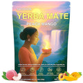 Yerba Mate Instant Tea Powder – Super Drink Calm Yerba Mate, Peach Mango Flavor, 4-in-1 Functional Blend Mate Tea - Low Sugar