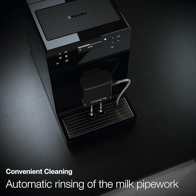 Miele CM 5310 Silence Automatic Coffee Maker - With OneTouch for Two, AromaticSystem, coffee pot, cleaning programs and more, in Tayberry Red