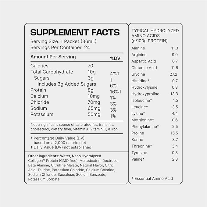 Frog Fuel Ultra Energy Gel & Pre Workout Shot with 1500mg Beta Alanine, Electrolytes 8g Protein Nano-Hydrolyzed Grass Fed Collagen, 10g Carbs, Gluten Free, Fat Free, Berry, 1.2 oz Packets, 24 Pack