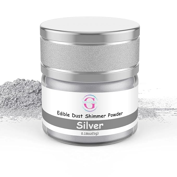Glitter & Glitz Edible Glitter for Drinks - Premium Drink Glitter Edible Dust for Cocktails, Baking, Brew, Champagne - Luster Dust and Cocktail Glitter - Edible Glitter for Drinks Decoration
