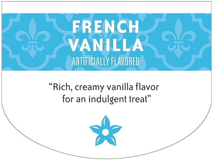 Community Coffee French Vanilla Flavored 96 Count Coffee Pods, Medium Roast, Compatible with Keurig 2.0 K-Cup Brewers, 24 Count (Pack of 4)
