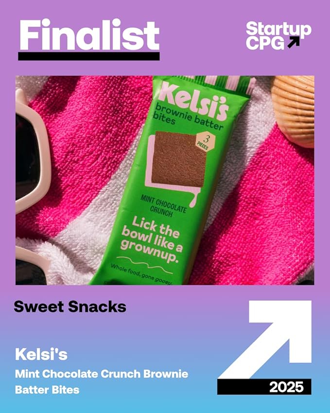 Kelsi's Brownie Batter Bites Variety Pack 8 Count, Dairy Free / Gluten Free Dessert / Soy Free Chocolate / Paleo Candy Alternative for Adults & Kids - Healthy Dessert Snack - Whole Food Ingredients, Zero Refined Sugar. 2 x Salty Peanut Caramel, 2 x Ric...