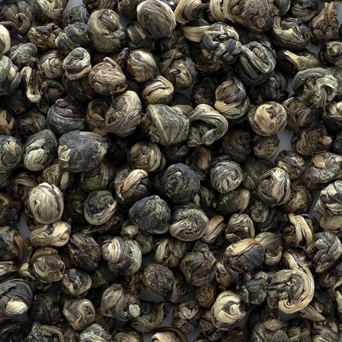 Frontier Bulk Jasmine Pearls Green Tea, Organic, 16 Ounce