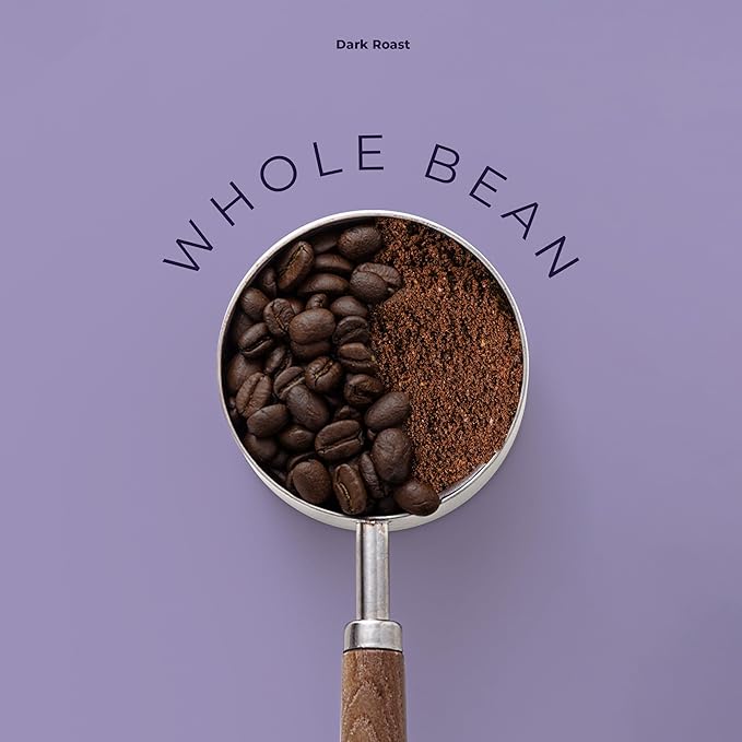 Premium Dark Roast Coffee - Cielito Paradise Castillo Whole Bean, Single Origin from Huila Colombia, Rich Notes of Chocolate & Molasses, 12oz