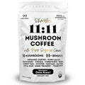Organic Mushroom Coffee with Cacao – 11x Adaptogenic Mushrooms for Focus, Clarity & Energy – Lion’s Mane, Reishi, Chaga + Nootropic Superfood by OhmYes (7oz) - 99 Servings