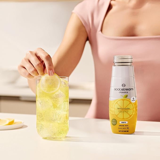 SodaStream SodaStream Zero Lemonade Drink Mix, 14.9 Fl Oz (Pack of 4)