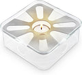 Teabloom Radiance Square Tea Warmer with Tealight Candle – Elegant Base for All Teapot Shapes