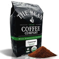 The Bean Organic Coffee Company Caramel, Medium Roast, Ground Coffee, 5-Pound Bag, Café molido tostado orgánico