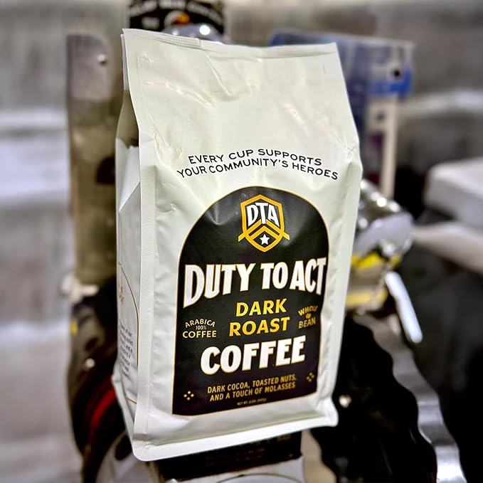 Duty to Act Medium Roast Whole Bean Coffee, 2 lbs (Pack of 3)