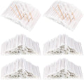 2000 Pcs Individually Wrapped Wooden Coffee Stirrers, Disposable Coffee Stir Sticks Round End Sticks Bulk Wood Stirrers for Cocktail Hot Drinks Restaurant Bar Home Office (5.5 Inch)