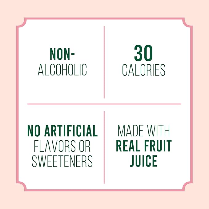Maison Perrier Chic Variety Pack Flavored Sparkling Beverage, Low Calorie, Mocktails, 12-Pack