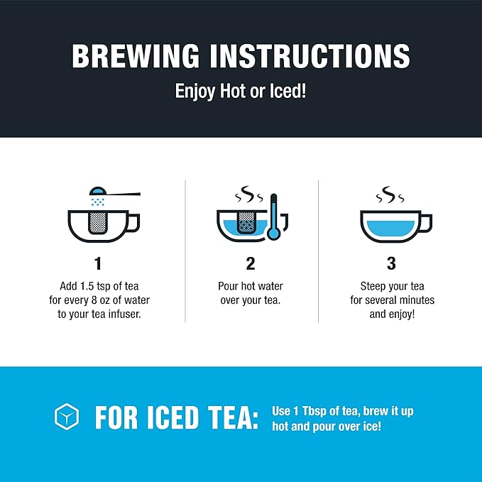 Tiesta Tea - Grape Escape, Loose Leaf, Juicy Grape Herbal Tea, Non Caffeinated Fruit Blends, Make Hot or Iced Up to 50 Cups, 4 oz Refillable Tin