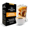 Christopher Bean Coffee - 396 servings, 30 to 1 Blend Bag in Box Liquid Instant Coffee or Cold Brew Coffee Concentrate - Hot or Iced Coffee - Caramel Macchiato