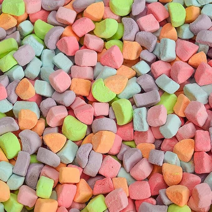 By The Cup Assorted Dehydrated Cereal Marshmallow Bits, 3 lb bulk bag