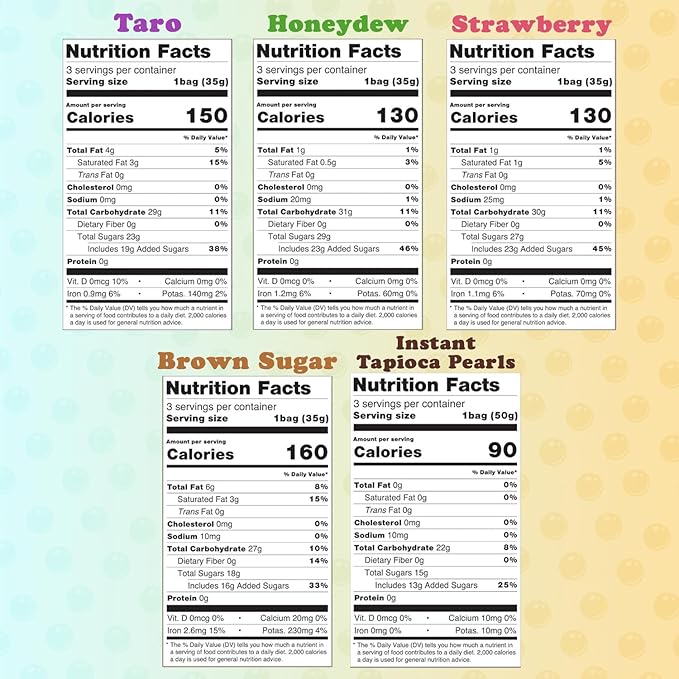 Pocas Bubble Tea Kit, Honeydew 2-Pack – Instant Milk Tea Powder with Authentic Tapioca Pearls for Instant Bubble Tea, 10 Kits