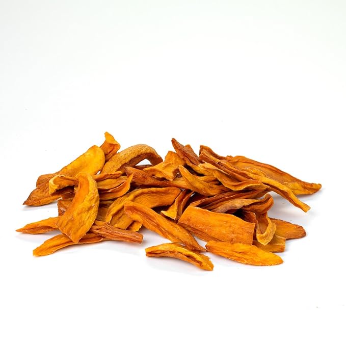 Mavuno Harvest Mango Dried Fruit Snacks | Unsweetened Organic Dried Mango Slices | Gluten Free Healthy Snacks for Kids and Adults | Vegan, Non GMO, Direct Trade | 1 Pound Resealable Bag