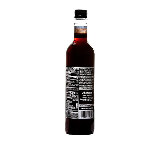 DaVinci Gourmet Sugar-Free German Chocolate Cake Syrup, 25.4 Fluid Ounces (Pack of 1)