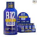 B12 Overload Extra Strength Energy Shot – Mixed Berry – 260mg Caffeine, 14000% B12, Electrolytes – Energy & Vitality Support – Zero Sugar No Calories – Vegan, Kosher, Gluten-Free – 1.93 fl oz, 12-Pack