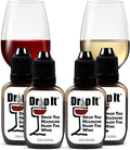 Drop It Wine Drops, Original - 10 mL, 4 Pack - Naturally Reduces Sulfites & Tannins in Red, White & Sparkling Wines - Portable, Easy to Use - Treats Up to 55 Glasses/9 Bottles of Wine Each - USA Made