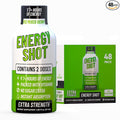 B12 Mixed Berry Extra Strength Energy Shot 48 pk – 260mg Natural Caffeine B12 B6 – Energy & Vitality Support – 2 Servings Sugar Free Zero Calorie Green Tea B-Vitamins Electrolytes Vegan – 1.93 fl oz