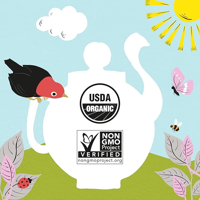 Clipper Tea, Earl Grey, Organic Tea with Citrus Begamot, Plant Based, Black Tea, Caffeinated British Tea, 6 Pack, 120 Unbleached Tea Bags
