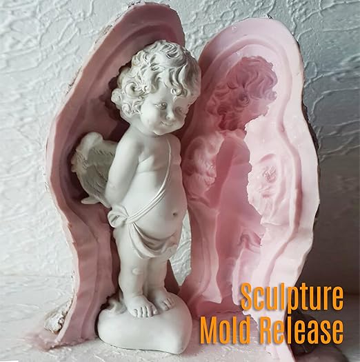 Silicone Mold Release Spray (2x16.9 fl oz / 500ml) Release Agent for Epoxy Resin, Candle & All Molds | Smooth, Non-Stick Lubricant for Easy Removal | 2 Pack