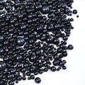 Black Pearl Sugar Sprinkles, Edible Black Sprinkles for Cake Decorating, 150g/5.29oz, Baking Cake Decorations, Ice Cream Toppers, Cupcakes, Cookies, Birthday, Wedding Party Chirstmas Supplies