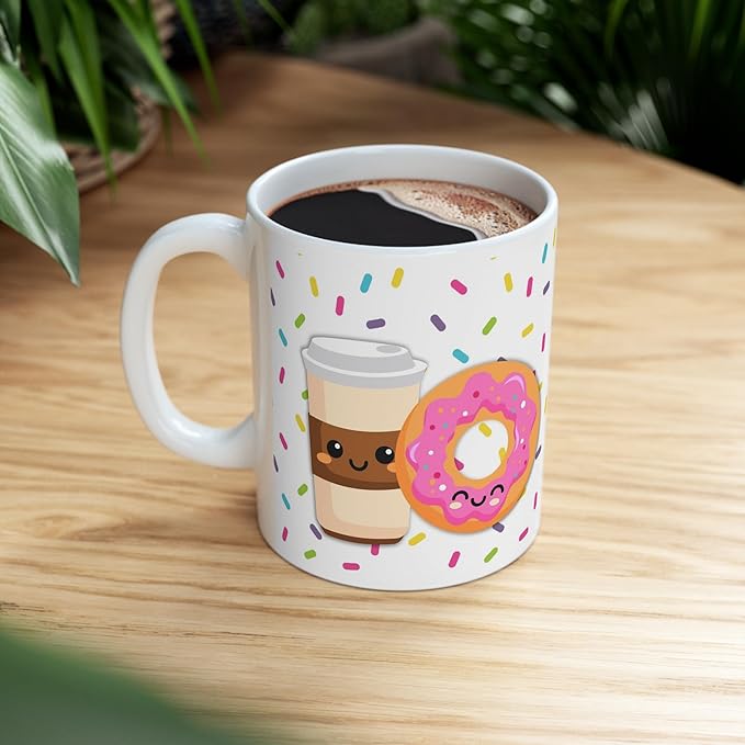 11 OZ Novelty Coffee Mugs - Christmas Gift (Best Friends Theme)