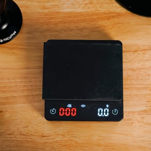 Nano Coffee Scale with Timer, Espresso Scale with Auto Tare, Touch Sensor and Silicone Cover