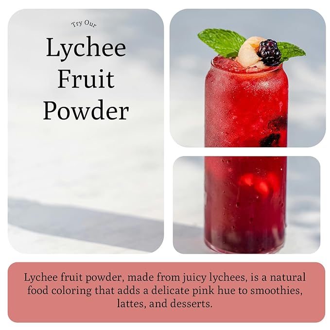 Ancient Roots Lychee Fruit Powder - All-Natural Fruit Powder, Filled with Antioxidants, 75 Servings (10.5 ounces)