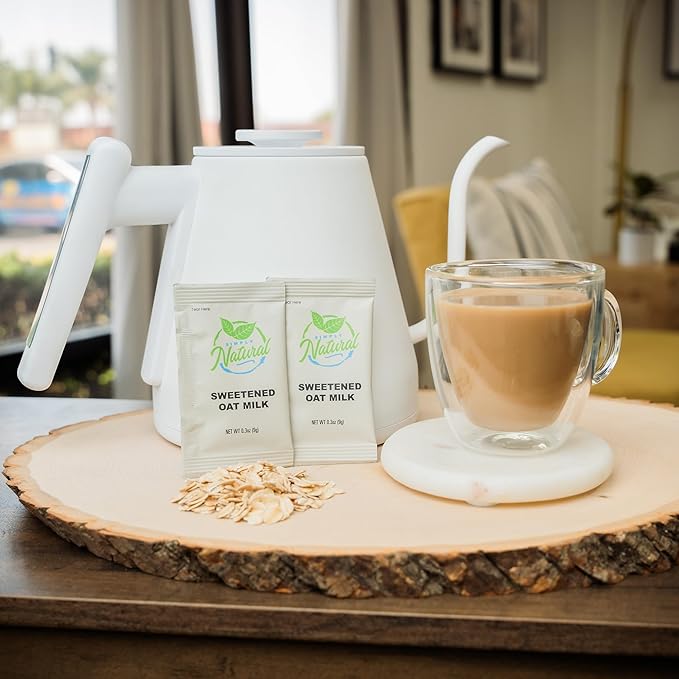 Simply Natural Hazelnut Sweetened Condensed Milk Creamer Single-Serve 10 grams sachet, All Natural Coffee/Tea Creamer (70 sachets bag, Hazelnut flavor)