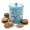 Mrs. Fields Snowman Cookie Jar - Assorted with 14 Original Cookies in 5 Classic Flavors