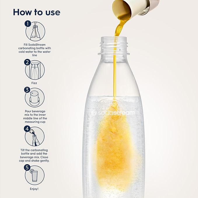 SodaStream Ginger Ale, 440ml 4-Pack