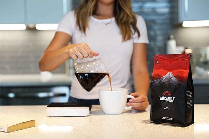 Dark Roast Coffee, Whole Beans, Fresh Roasted, 5 lbs
