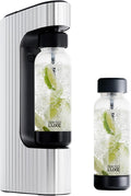 Twenty39 qarbo LUXE Premium Sparkling Water Maker - Anodised Aluminium Carbonator for Home, Carbonates Any Drink (CO2 Cylinder Sold Separately)