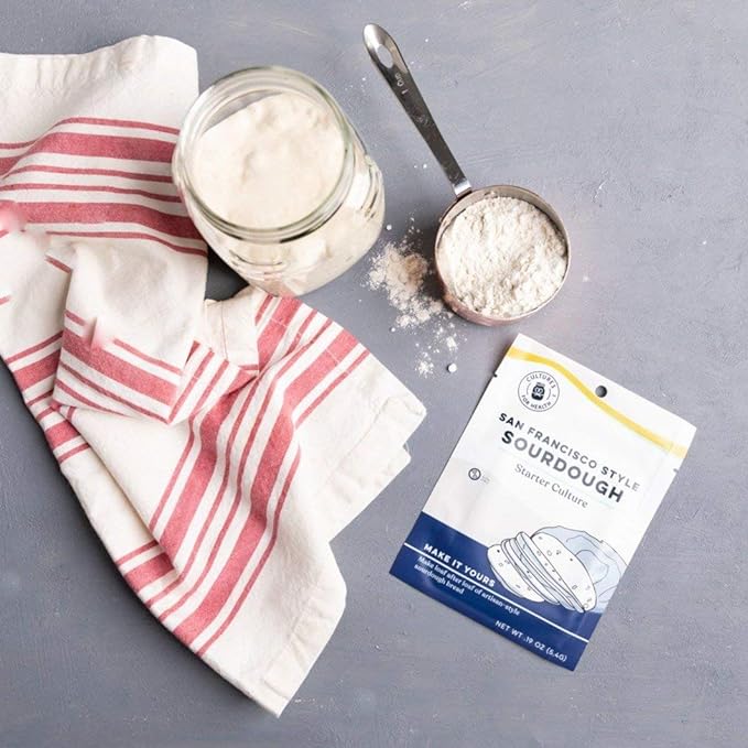 Cultures for Health San Francisco Sourdough Style Starter Culture | Homemade Artisan Bread | Heirloom, non-GMO | Live Culture Bread Mix | Easy to Follow Recipe