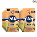 P.A.N. Yellow Corn Meal – Pre-cooked Gluten Free and Kosher Flour for Arepas (2.2 lb / Pack of 10)