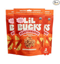 Clusterbucks Superfood Clusters – Grain-Free, Keto-Friendly Granola with Regeneratively Grown Sprouted Buckwheat– Gluten-Free, Low-Carb, Organic Healthy Snack (3-Pack, Snickerdoodle)