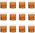 Vikko Shot Glasses, 2.75 Ounce Shot Glass Set of 12 Small Liquor and Spirit Glasses, Durable Tequila Shot Glasses For Alcohol and Espresso Shots