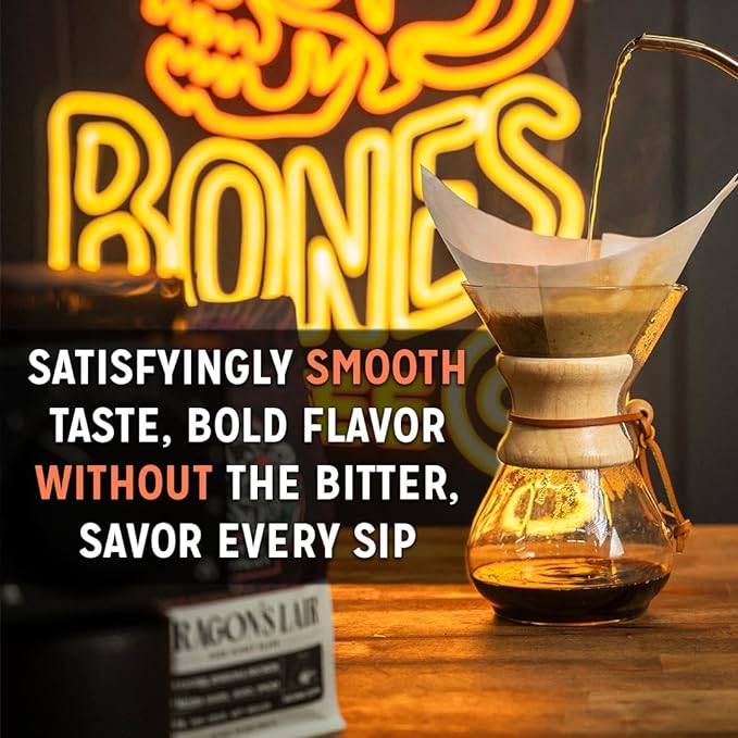 Bones Coffee Company Star Wars Collector's Box Flavored Coffee, Low Acid Medium Roast Arabica Beans Coffee Gifts, Star Wars Inspired, For Auto Drip and French Press,12 oz Pack of 3 Whole Bean