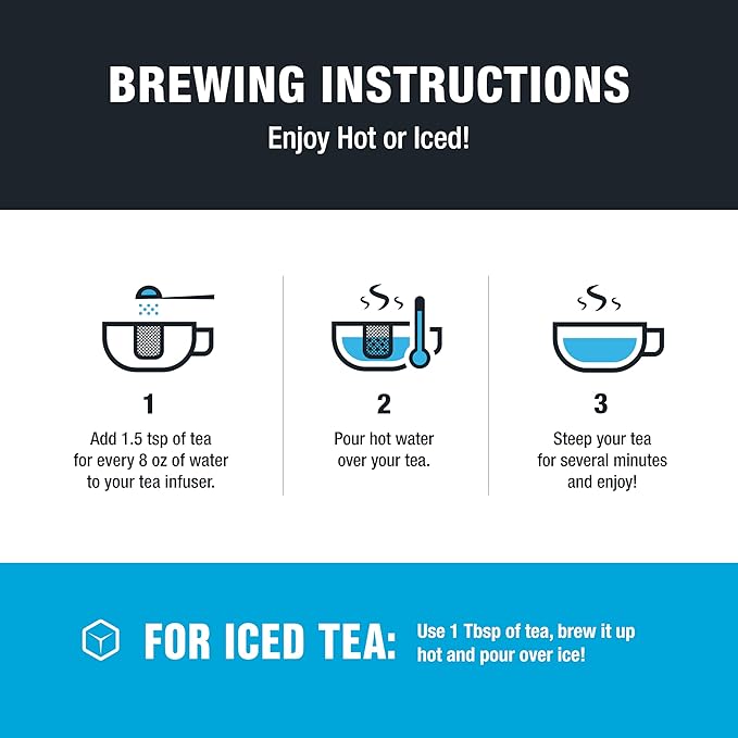 Tiesta Tea - Sexy Hot Christmas Tea, Loose Leaf, Cocoa Chili Black, Premium High Caffeinated Blend, Spicy Black, Make Hot or Iced, Brews Up to 25 Cups, 2 Ounce Resealable Bulk Pouch
