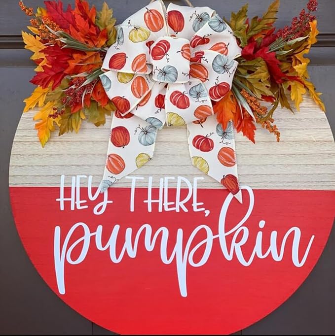 Fall Stencils for Painting on Wood Pumpkin Stencil Fall Leaves Maple Stencil Half Round Hello Autumn Drawing Templates for Door Porch Hanger Fall Wreath Home Decor