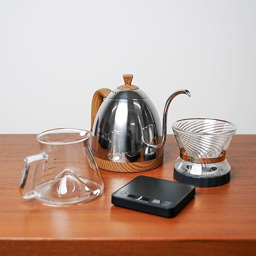 Brewista Smart Coffee Scale III with Timer, 2kg/0.1g High Precision Scale for Espresso and Pour-Over Coffee, Portable Mini Digital Kitchen Scale with Automatic Timing, Rechargeable, 5 Modes