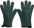 Kitchen perfection Silicone Smoker Oven Gloves -Extreme Heat Resistant BBQ Gloves -Handle Hot Food Right on Your Grill Fryer Pit|Waterproof Oven Mitts |Superior Value Set+3 Bonuses