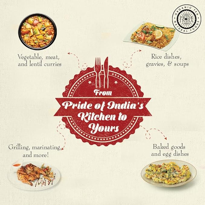 Pride of India | Garam Masala Ground 6 oz (170.097 gm) Medium Dual Sifter Bottle | Warming Spice Blend for Variety of Dishes | Flavorful Mix for Curries and Pilafs | Easy to Use | Ideal for Non-Veg & Veg Dishes