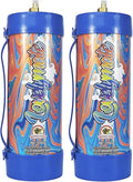 Whipped Cream Charger Tank 3.3L 2000G Whip Cream Charger Cylinder Food Grade Flavored (Tips Included) (2, Rainbow candy)