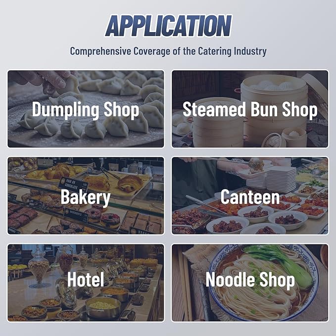 Electric Dough Roller Sheeter, Table Top Pizza Dough Press Mahcine, Commercial Press Machine,Pastry Sheeter Maker for Baking, For Making Pastries, Croissants, Pies,Cookies, Pizzas, Etc.